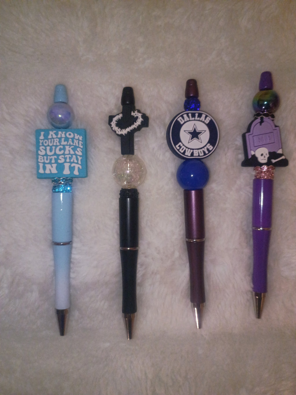 Styled pens and pencils