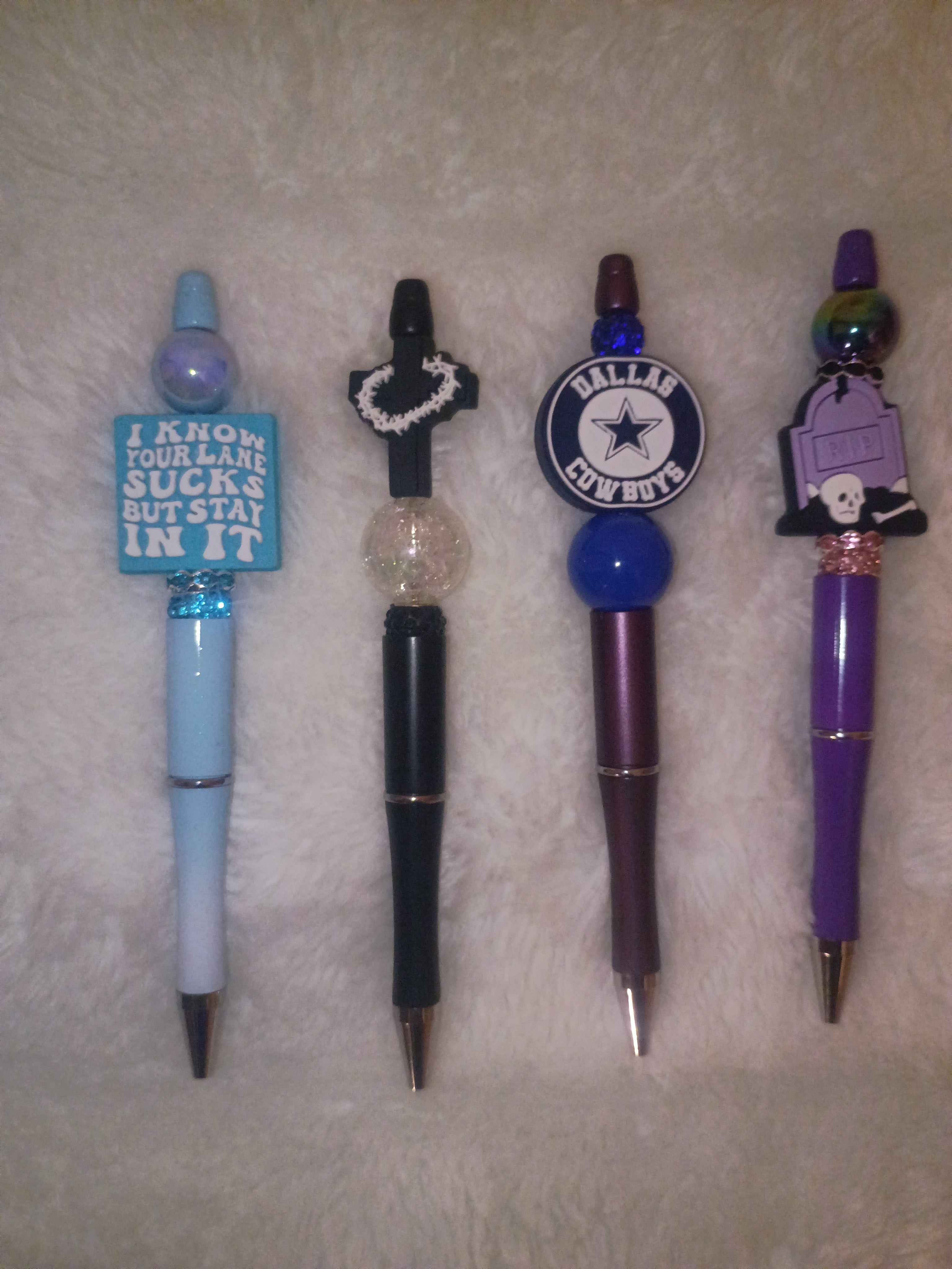 Styled pens and pencils